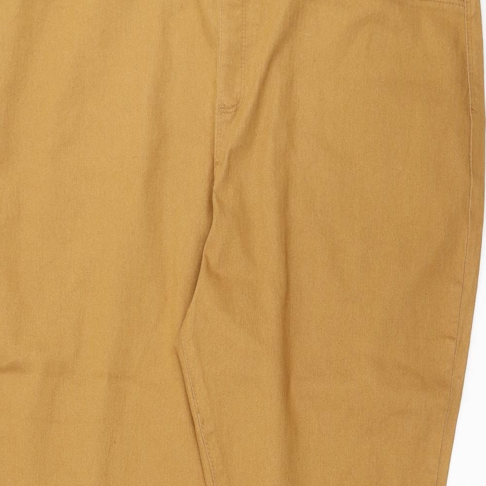 PEP&CO Womens Beige  Denim Jegging Jeans Size 22 L29 in