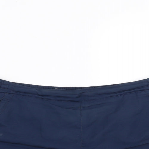 Lonsdale Womens Blue   Sweat Shorts Size 16