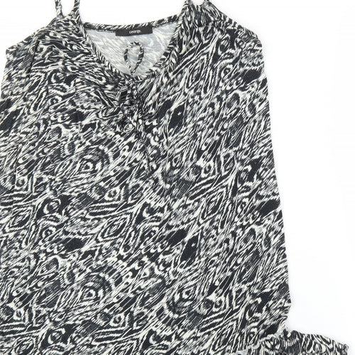 George Womens Black   Basic Blouse Size 16