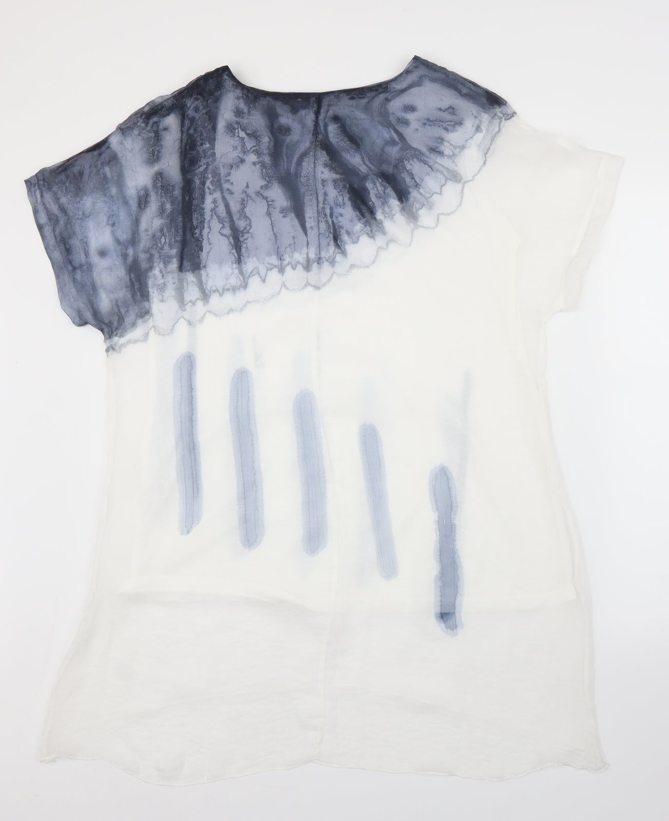 Saloos Womens Blue   Basic Blouse Size 18  - Tye-Die