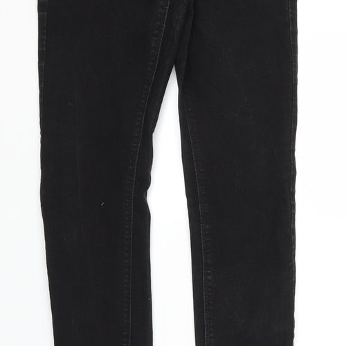 Primark Womens Black  Denim Skinny Jeans Size 10 L30 in