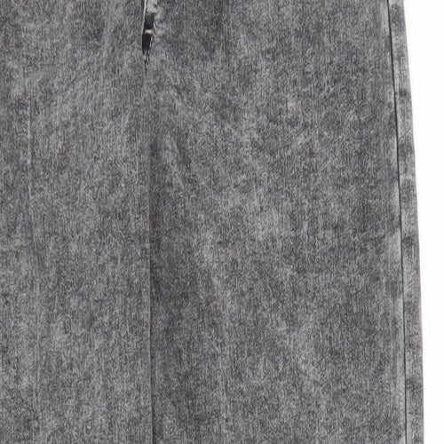 Primark Womens Grey  Denim Skinny Jeans Size 8 L27 in