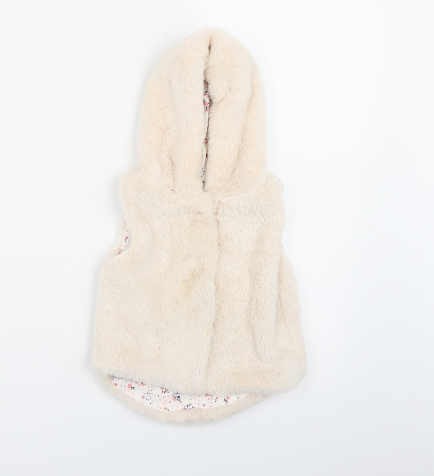 Primark Baby Ivory   Gilet Waistcoat Size 9-12 Months