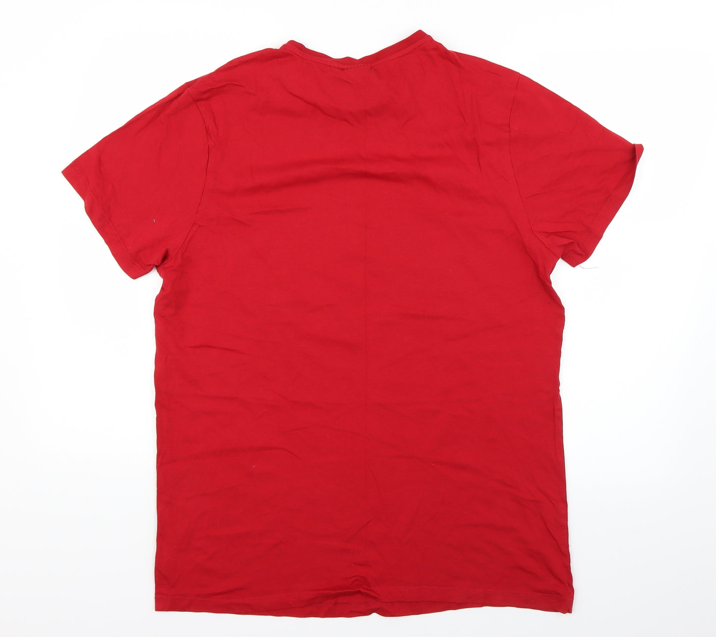 Jurassic Park Mens Red    T-Shirt Size XL