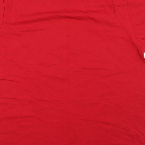Jurassic Park Mens Red    T-Shirt Size XL