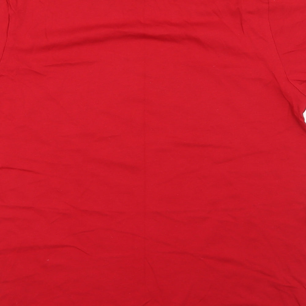 Jurassic Park Mens Red    T-Shirt Size XL