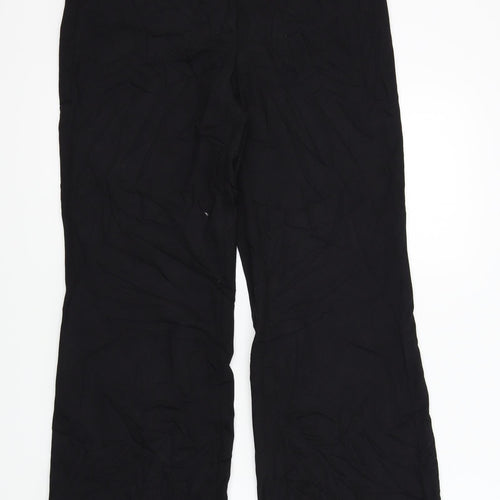 NEXT Womens Black   Trousers  Size 8 L29 in