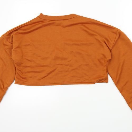 Boohoo Womens Brown   Pullover Jumper Size 10