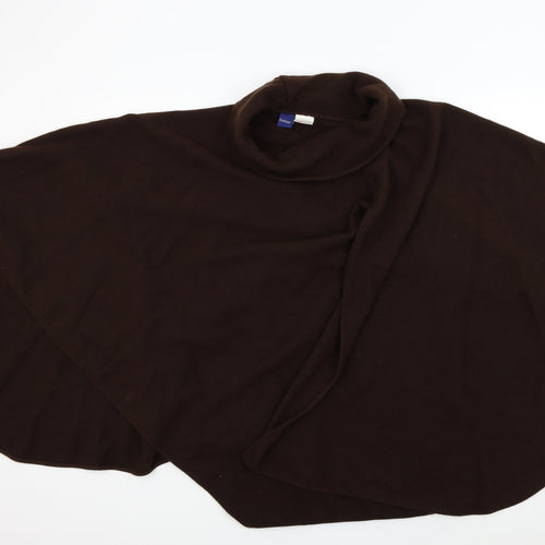 d&bond Womens Brown   Jacket Poncho One Size