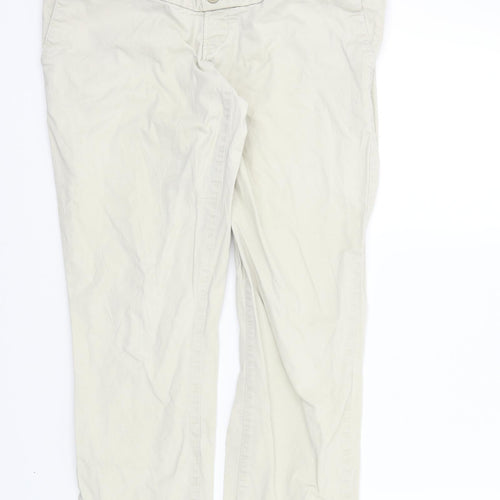 H&M Womens Beige   Trousers  Size M L30 in