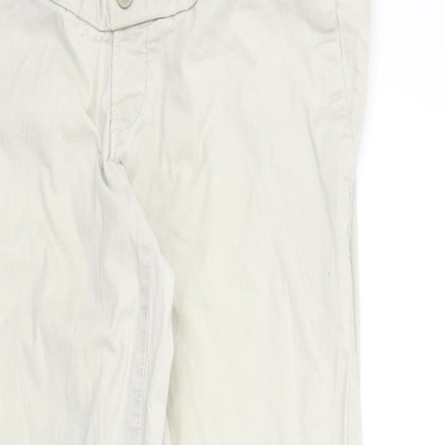 H&M Womens Beige   Trousers  Size M L30 in