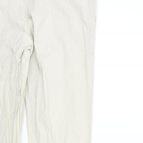 H&M Womens Beige   Trousers  Size M L30 in