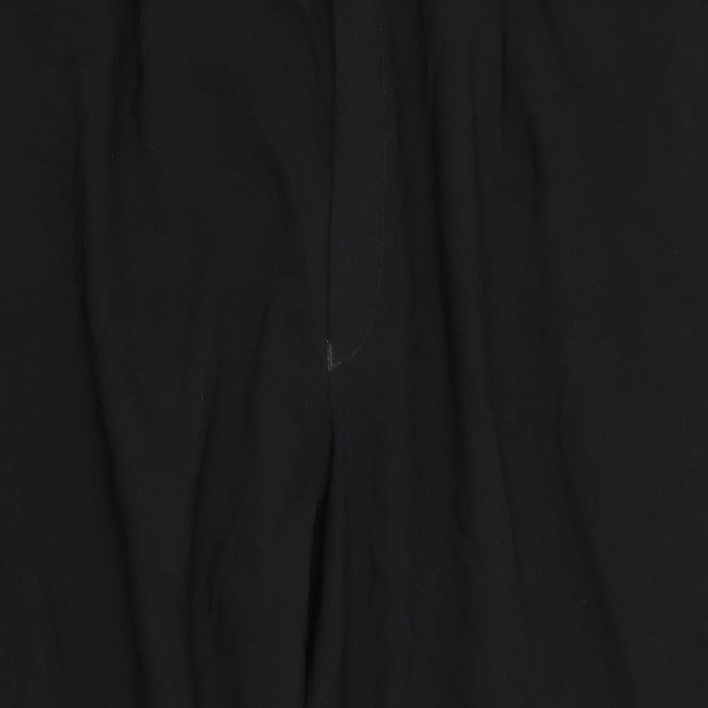 Preworn Mens Black   Trousers  Size 42 in L24 in