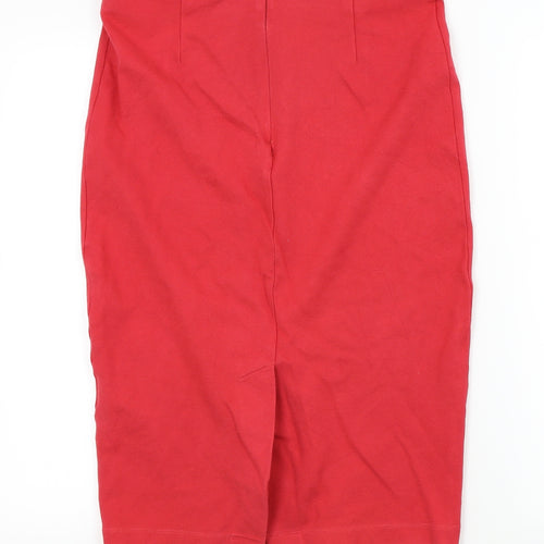 Baukjen Womens Red   A-Line Skirt Size 14