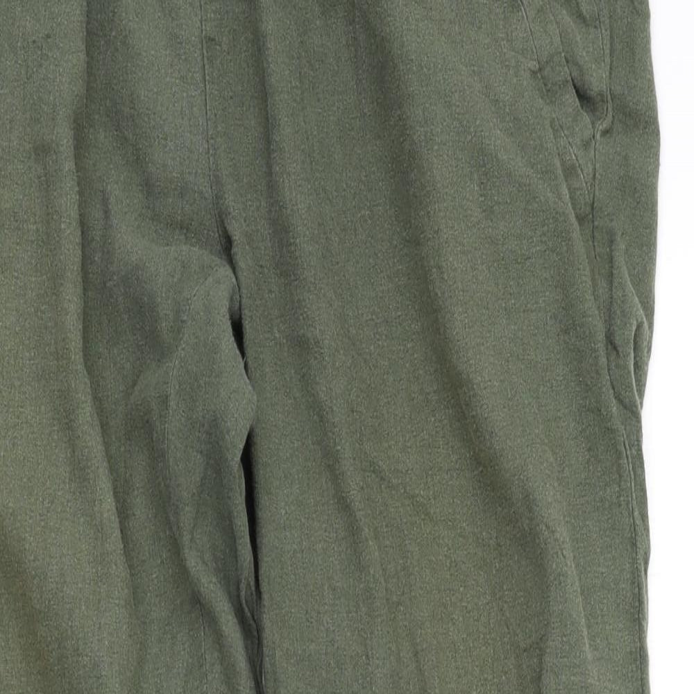 Mamalicious Womens Green   Trousers  Size L L36 in