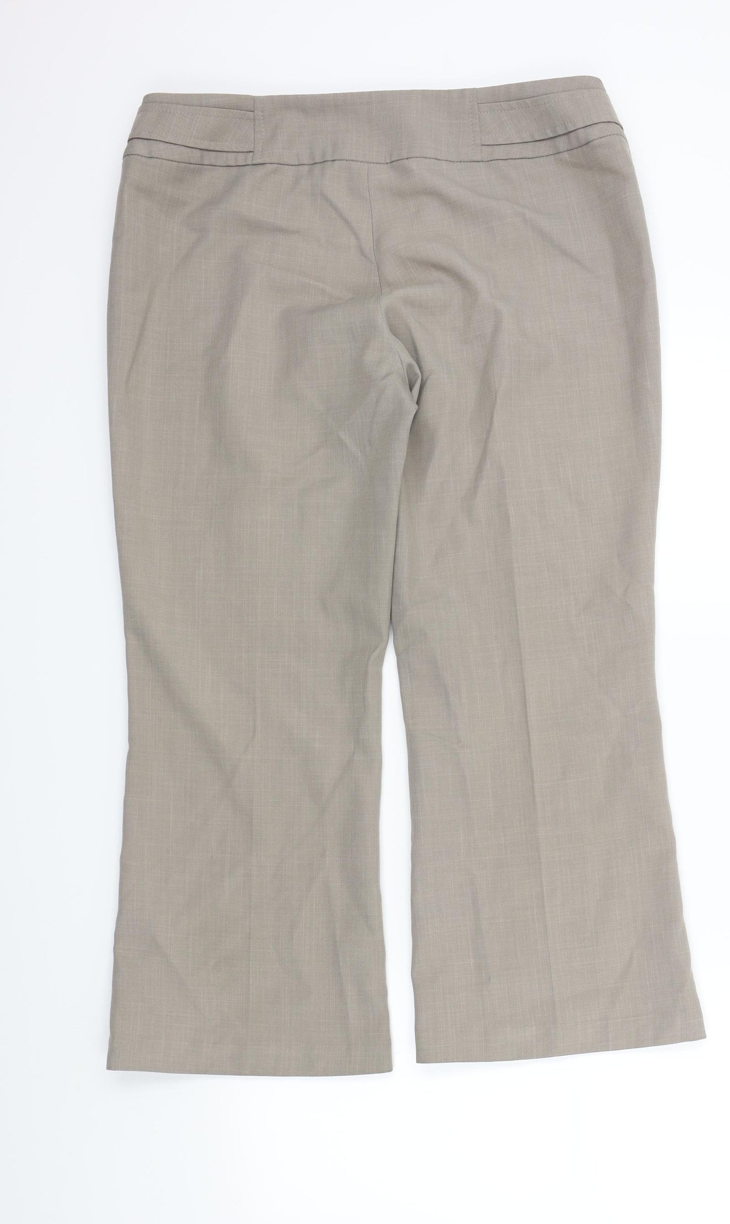 Debenhams Womens Beige   Trousers  Size 14 L25 in