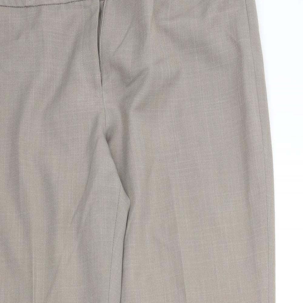 Debenhams Womens Beige   Trousers  Size 14 L25 in