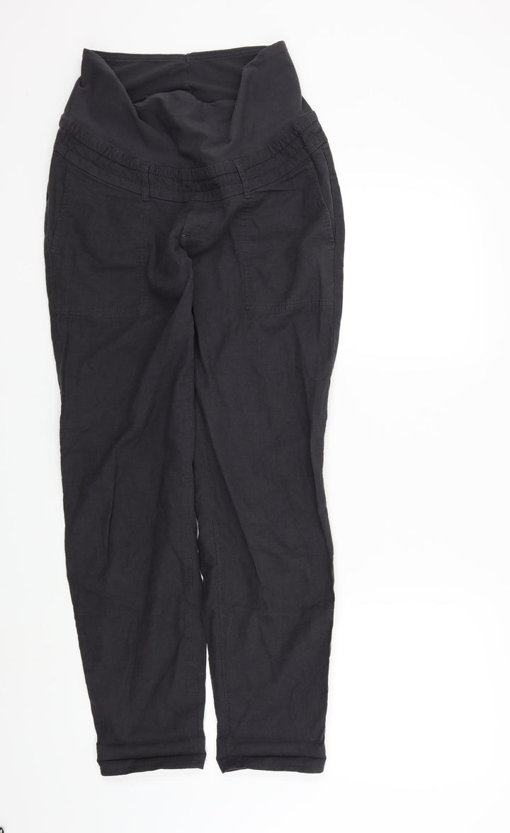H&M Womens Grey Trousers Size S L29 in