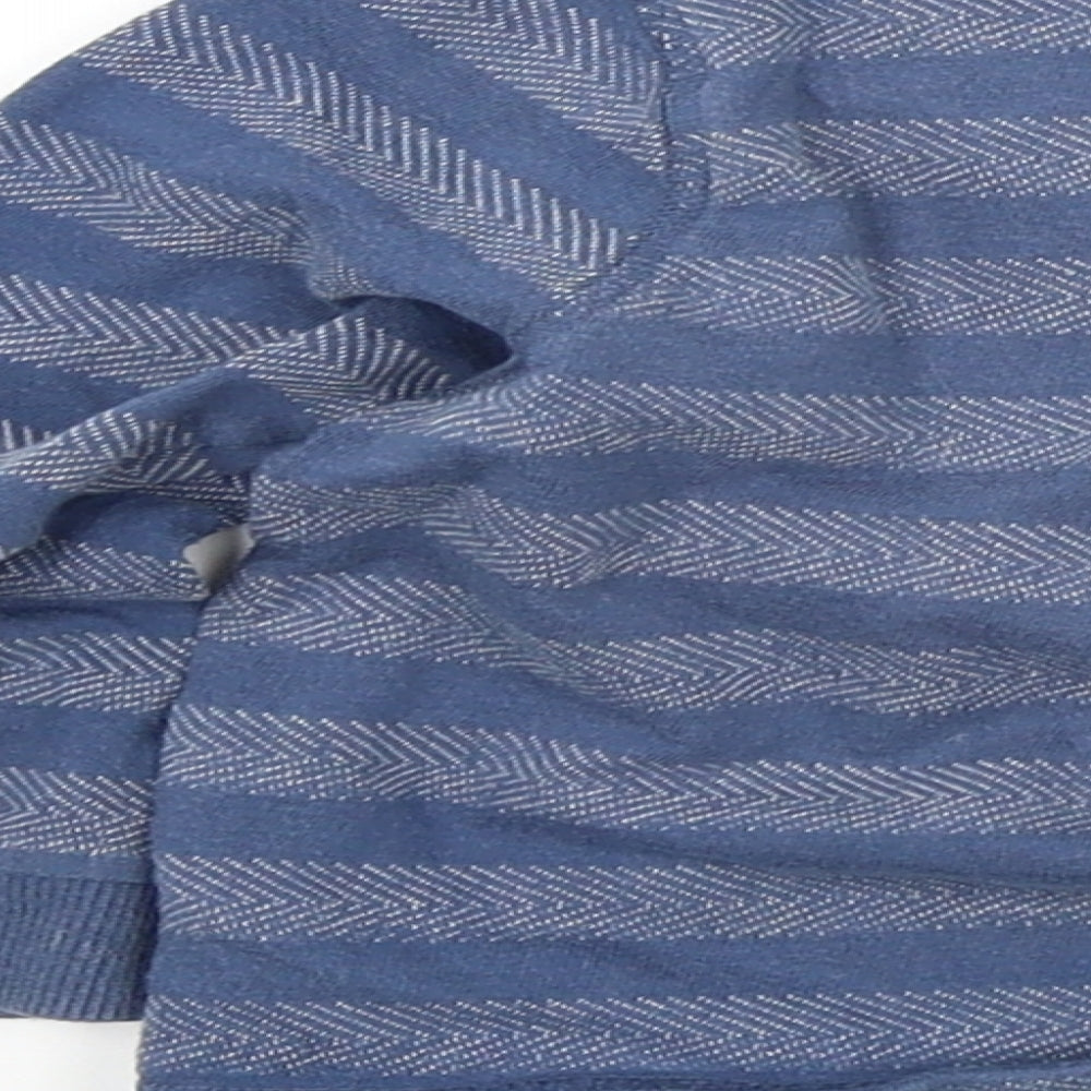 F&F Boys Blue Colourblock  Basic T-Shirt Size 2-3 Years