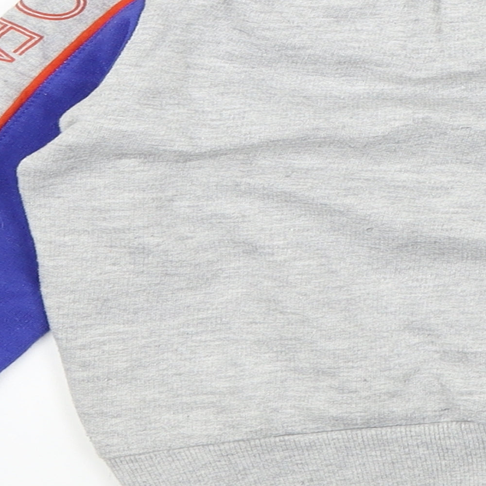 pep&co Boys Blue Colourblock  Pullover Sweatshirt Size 2-3 Years