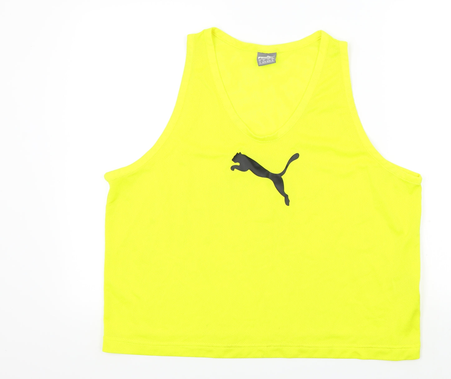 PUMA Mens Yellow    T-Shirt Size XL  - PUMA