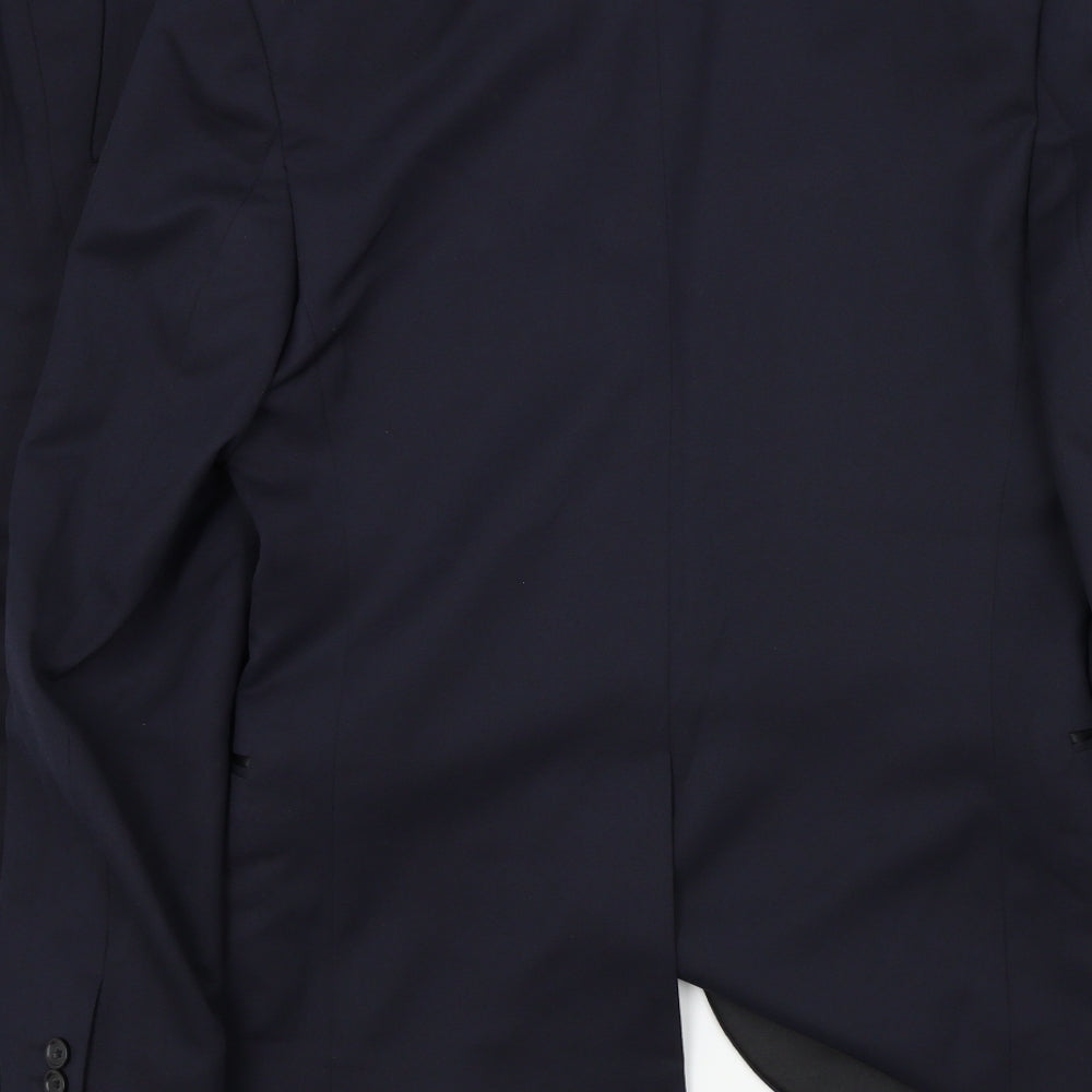 Topman Mens Blue   2 Piece Suit Jacket Size 34 L29 in