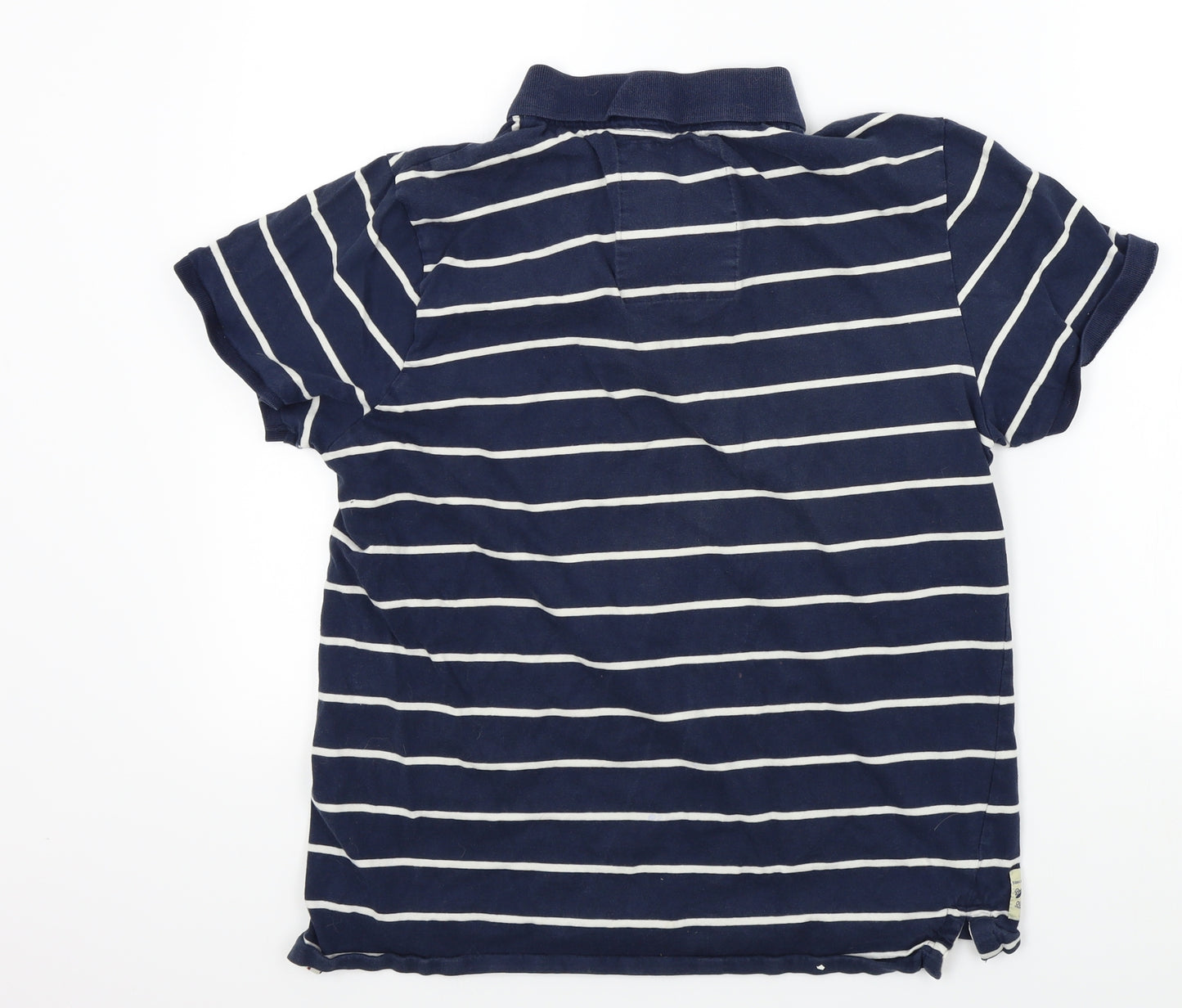 George Mens Black Striped   T-Shirt Size M