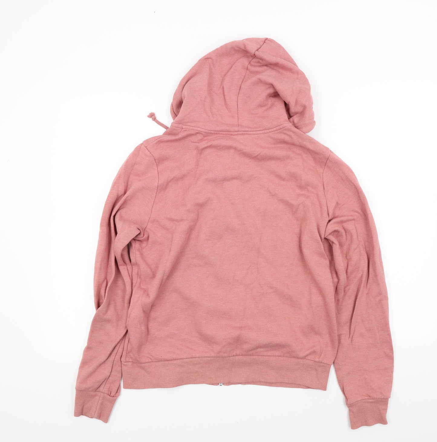 H&M Womens Pink Colourblock  Full Zip Hoodie Size L
