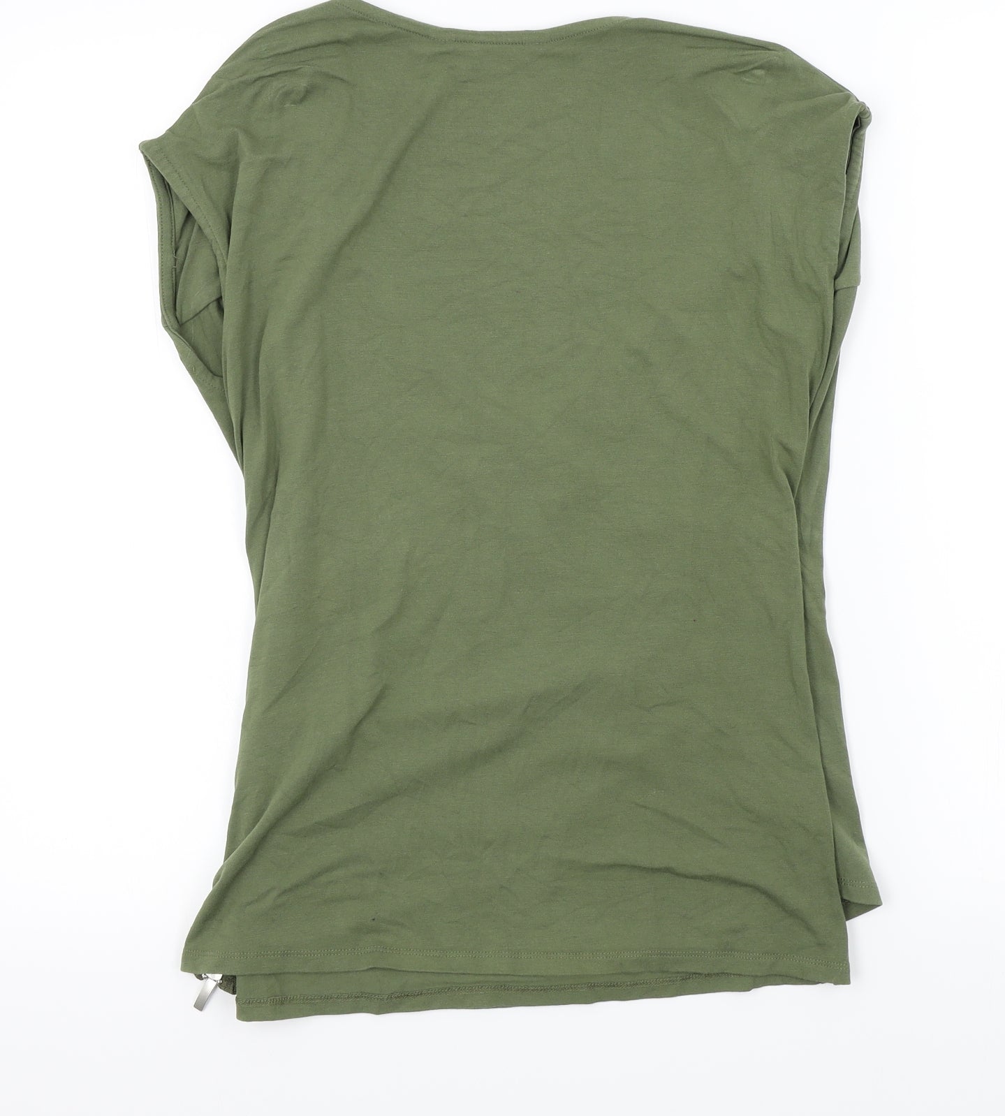 Jane Norman Womens Green   Basic T-Shirt Size 18