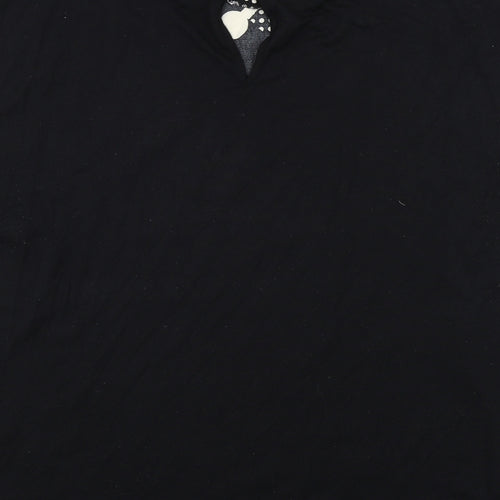 F&F Womens Black   Basic T-Shirt Size 10