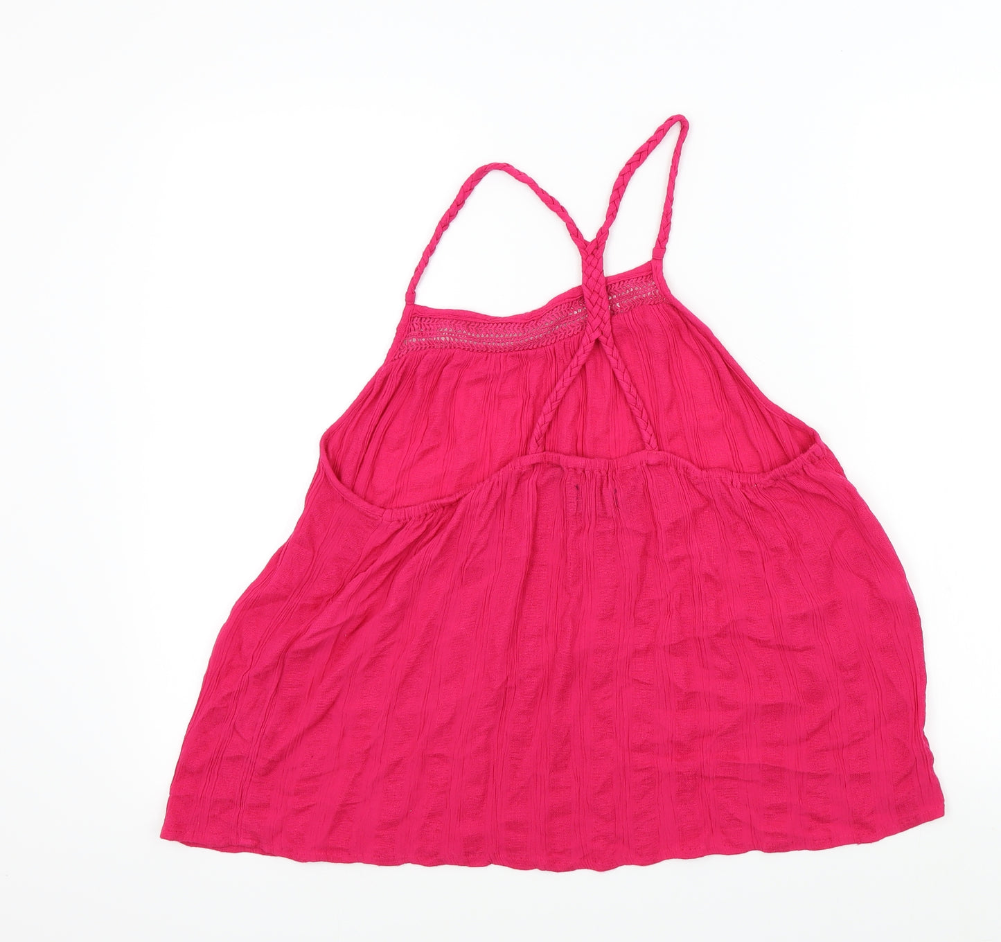 supper dry Womens Pink Colourblock  Basic T-Shirt Size 16