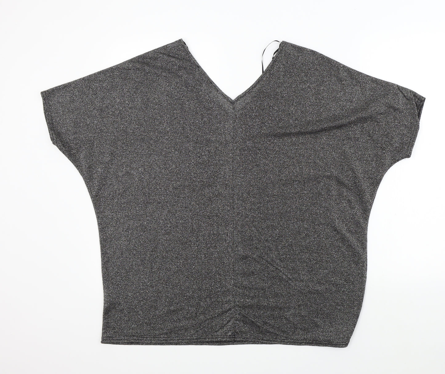 Select Womens Black   Basic T-Shirt Size L