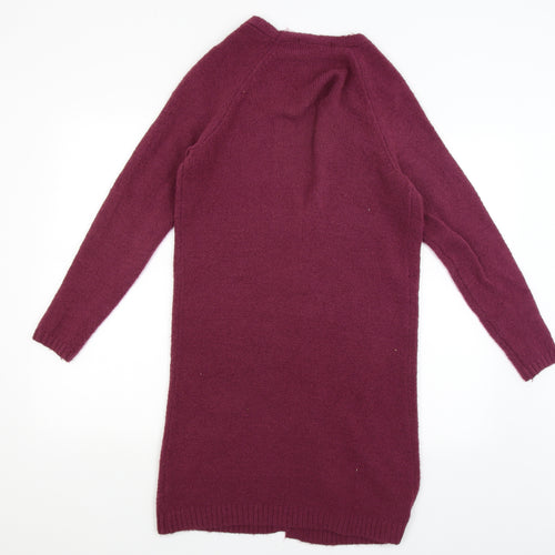 George Womens Red   Wrap Jumper Size S