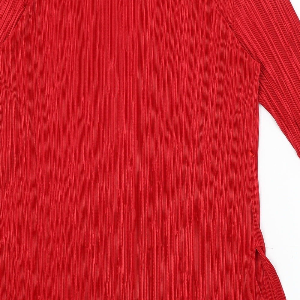 Soul Collection Womens Red   Tunic T-Shirt Size M