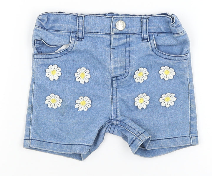 Young Dimension Baby Blue   Cropped Trousers Size 18-24 Months
