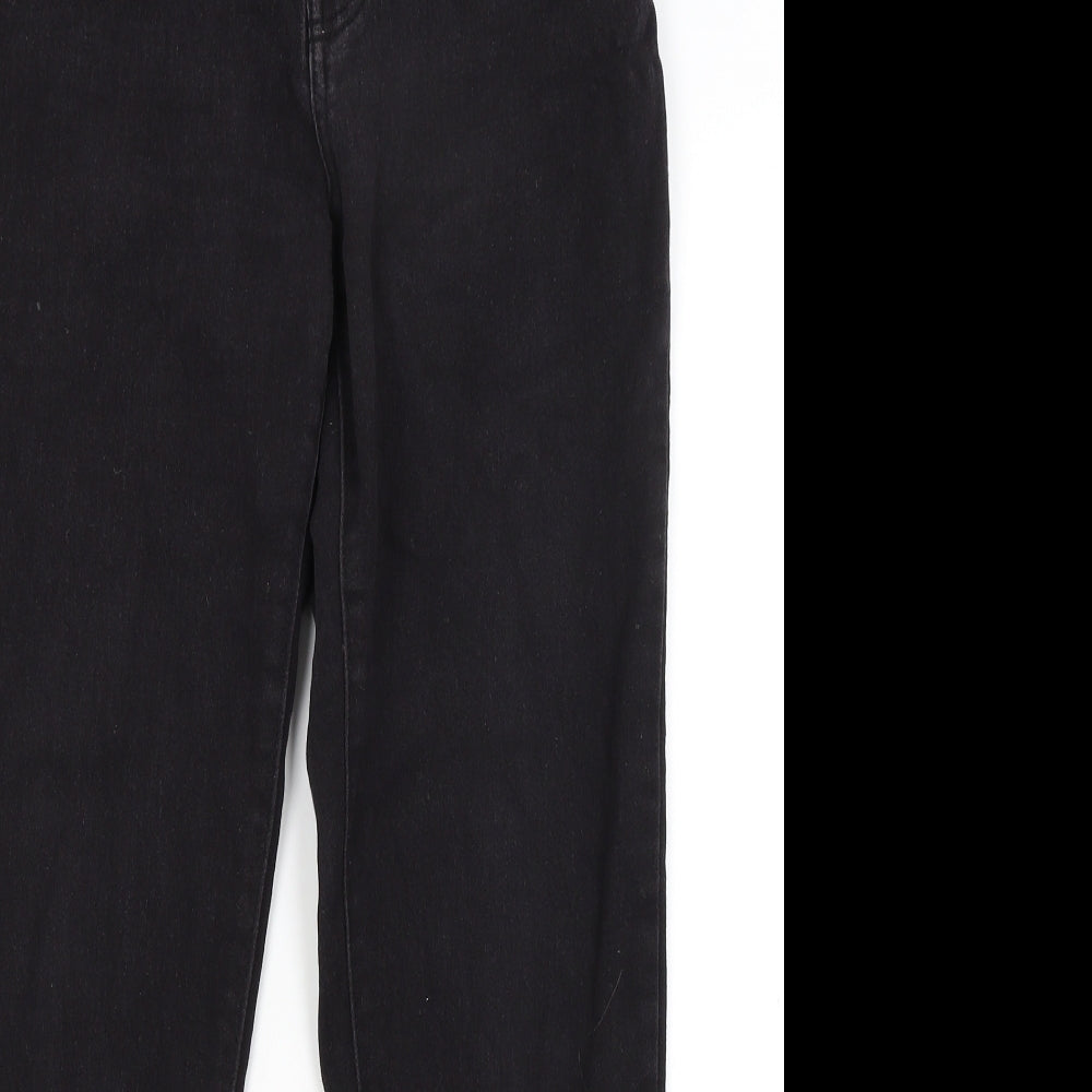 Denim Co  Womens Black   Skinny Jeans Size 14 L25.5 in