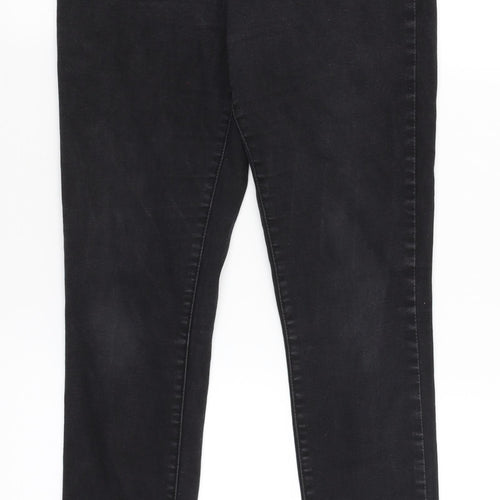 Denim Co Womens Black   Skinny Jeans Size 14 L30.5 in
