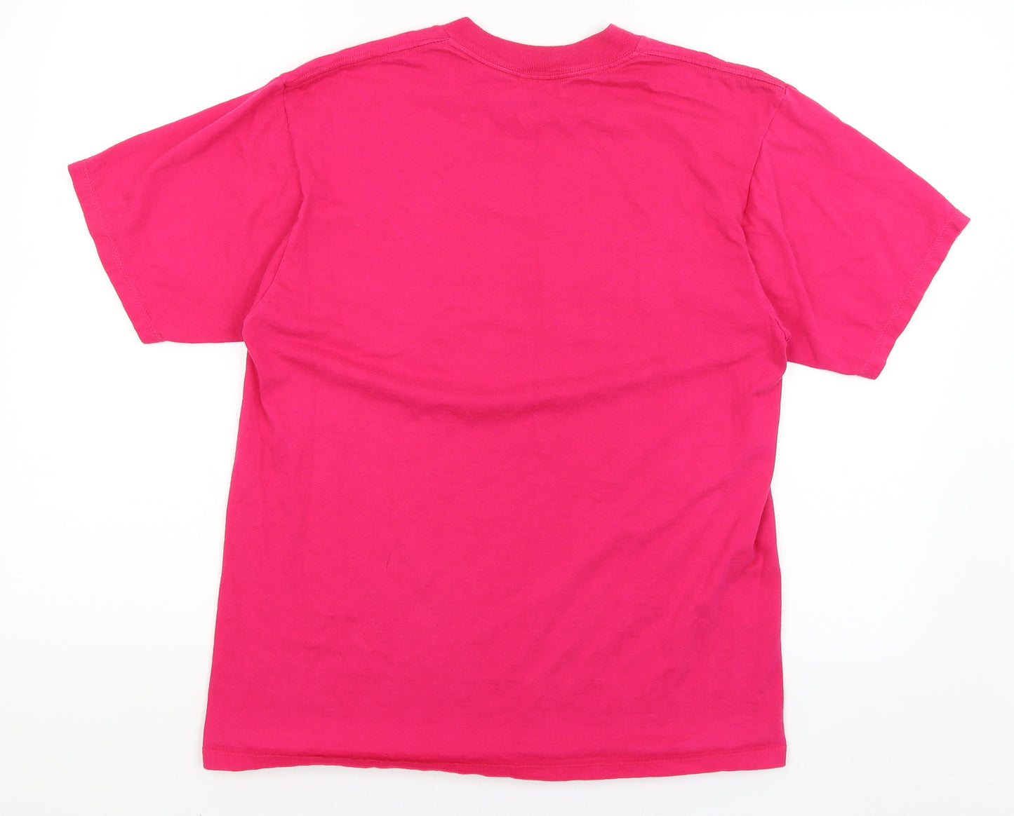 JERZEES Mens Pink    T-Shirt Size M  - Yoga