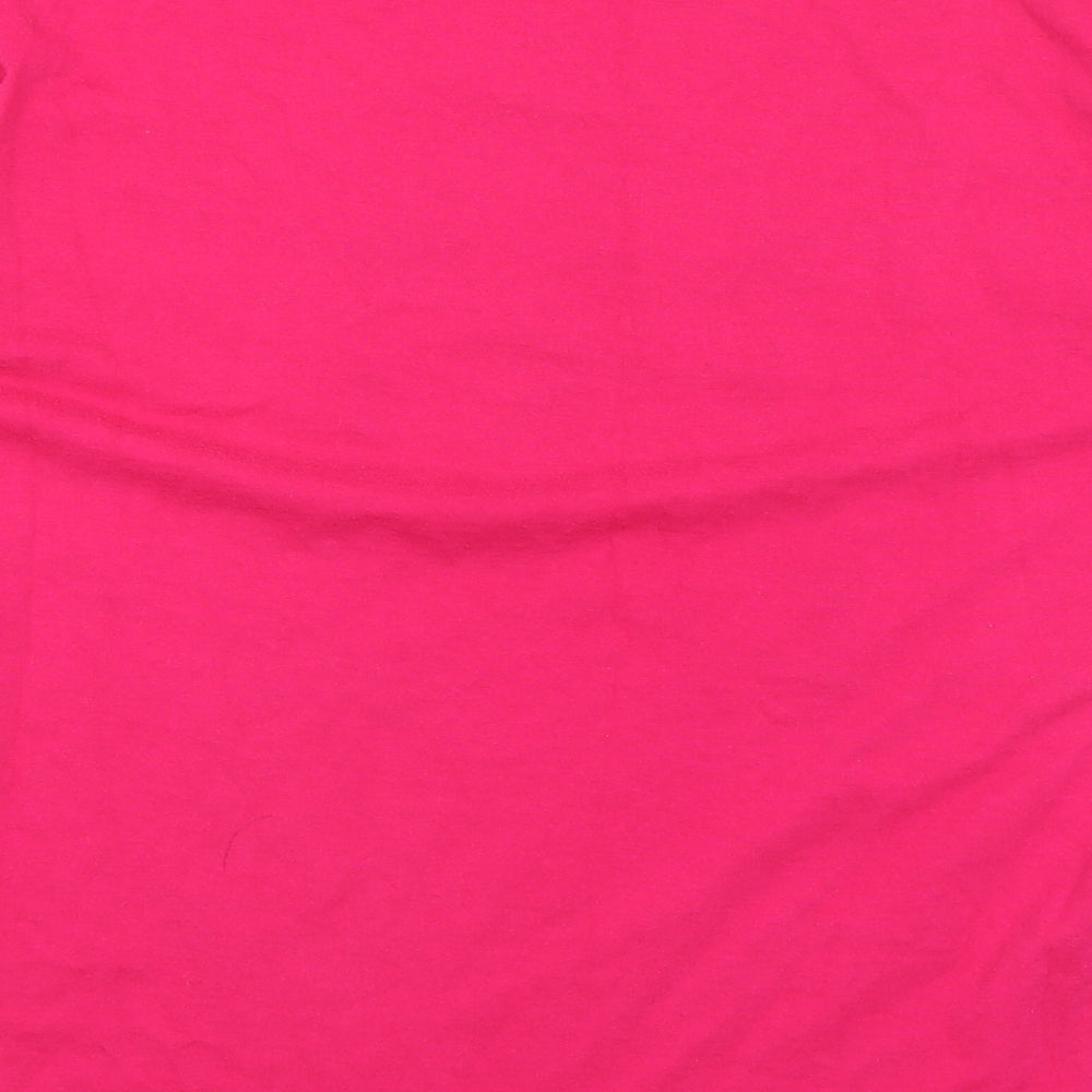 JERZEES Mens Pink    T-Shirt Size M  - Yoga