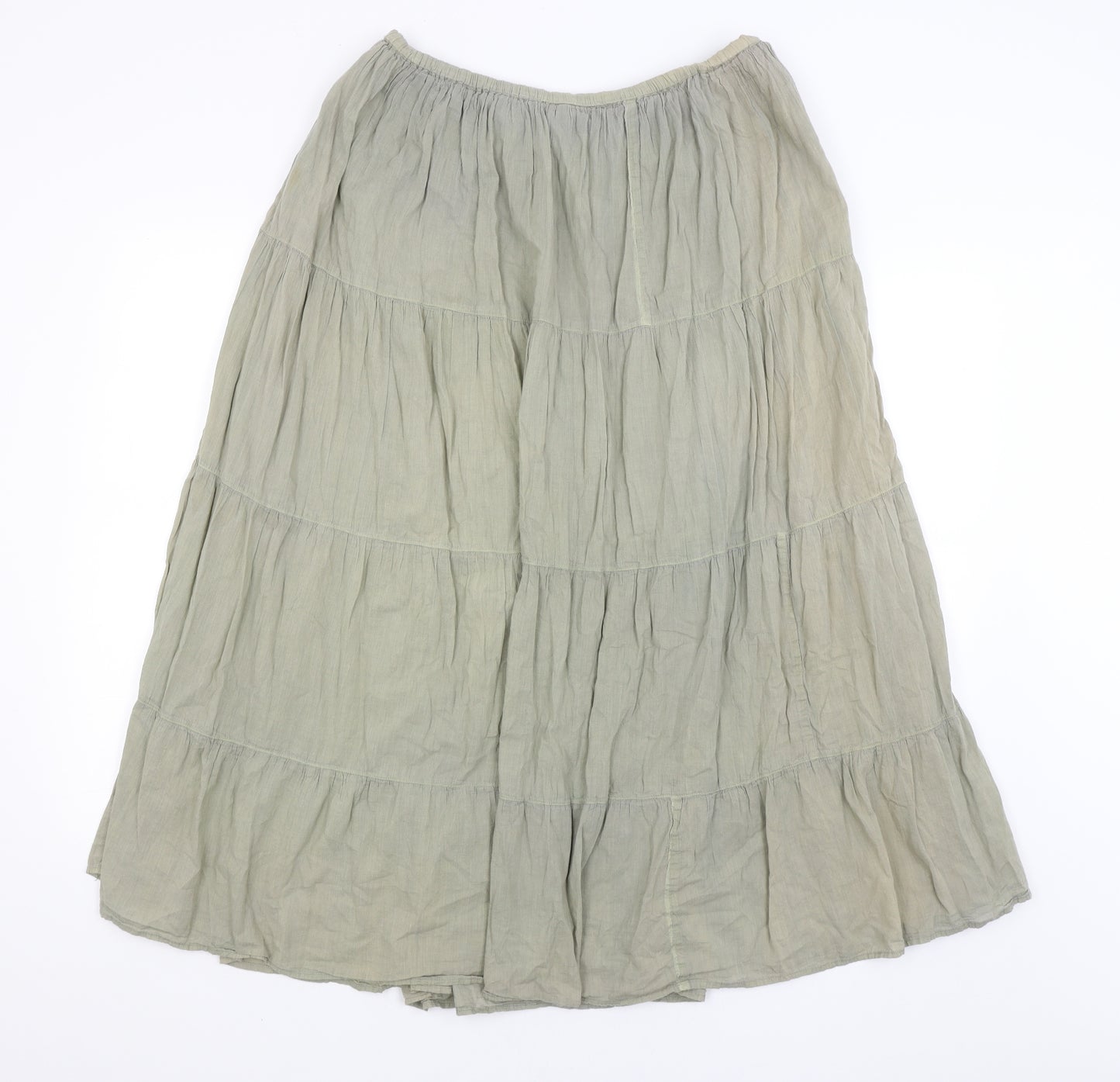 Ann Marie Womens Green   A-Line Skirt Size M