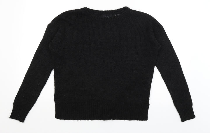 New Look Womens Black   Pullover Jumper Size S