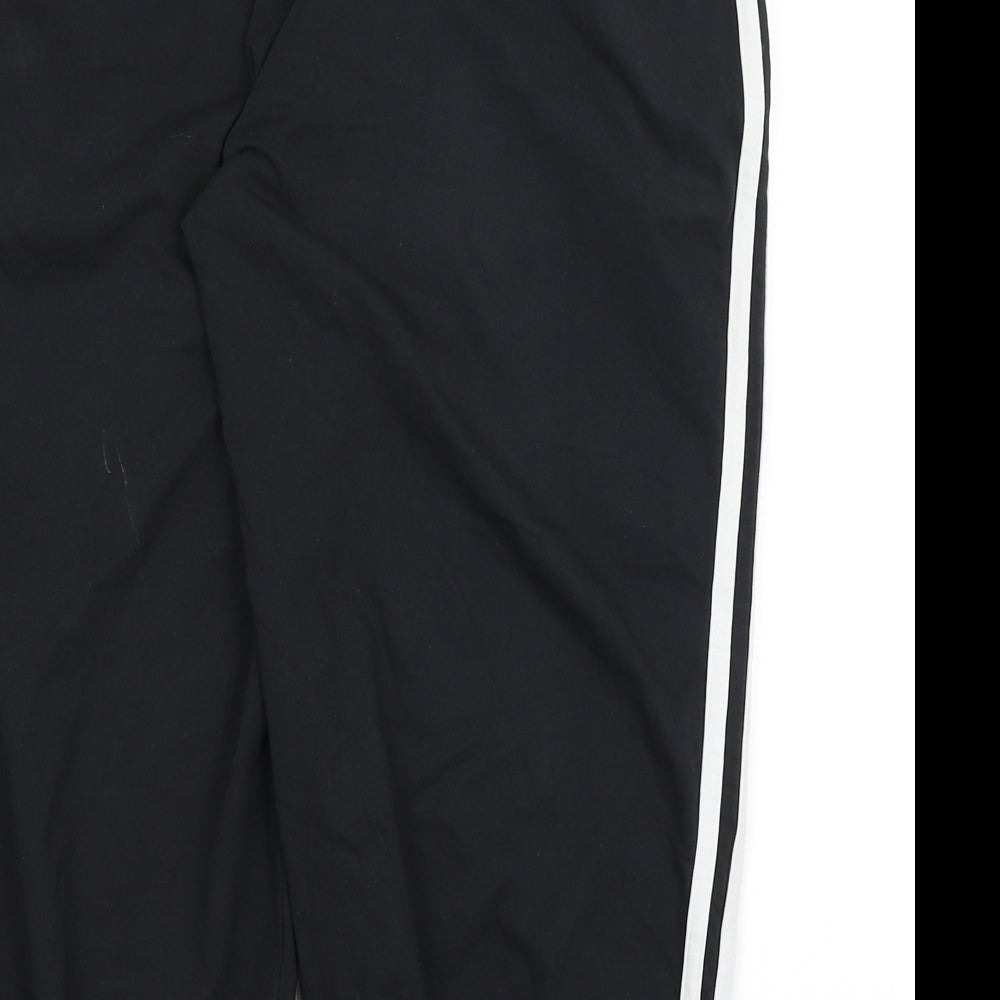 adidas Womens Black   Cropped Trousers Size 10 L20 in