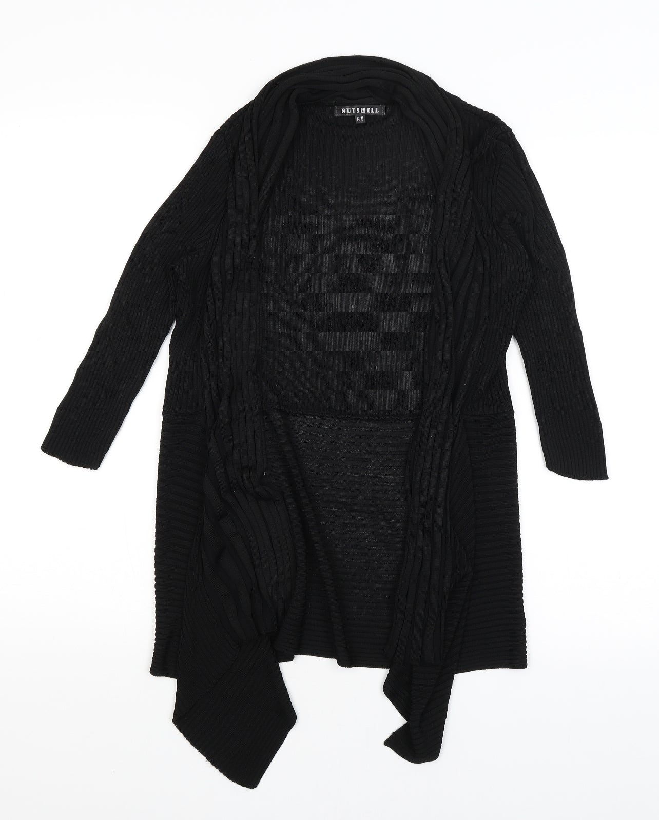 Nutshell Womens Black   Wrap Jumper Size S