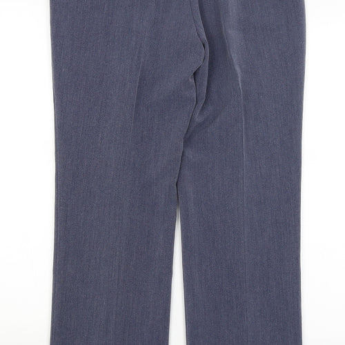 Classic Womens Blue   Dress Pants Trousers Size 10 L28 in