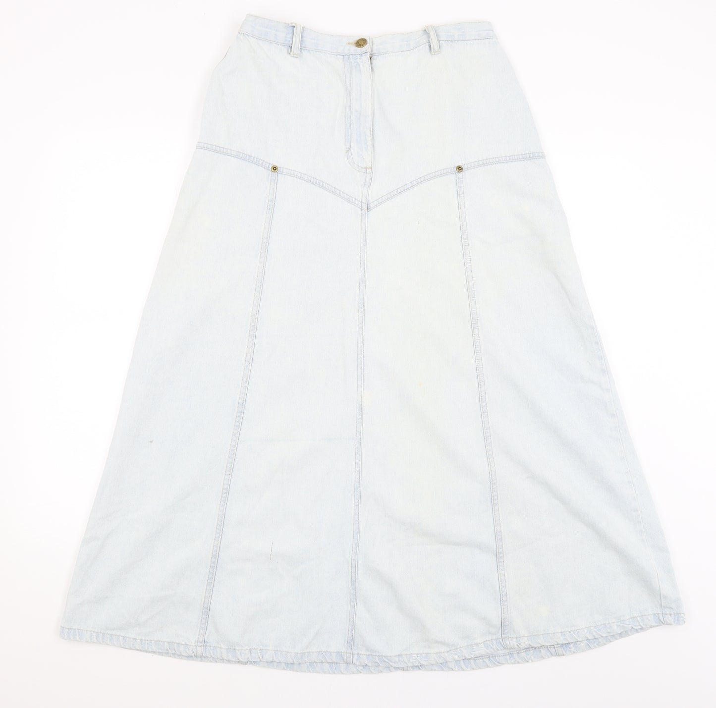 Blues Union Womens Blue   Maxi Skirt Size 14