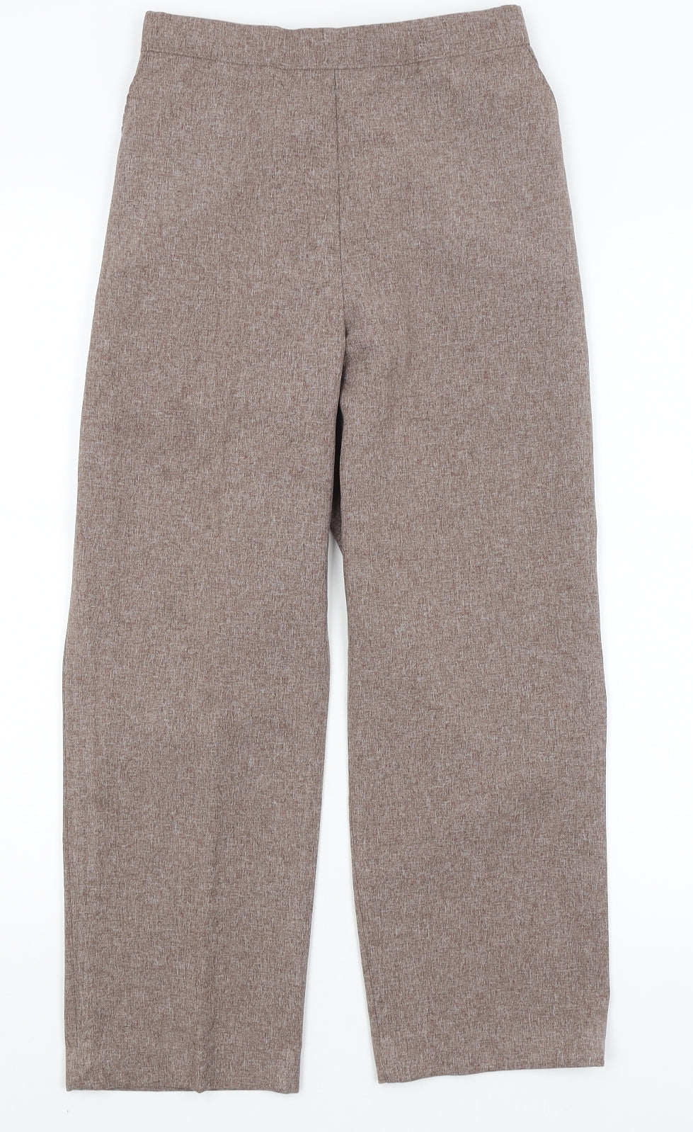 Emma Womens Brown   Dress Pants Trousers Size 10 L23 in