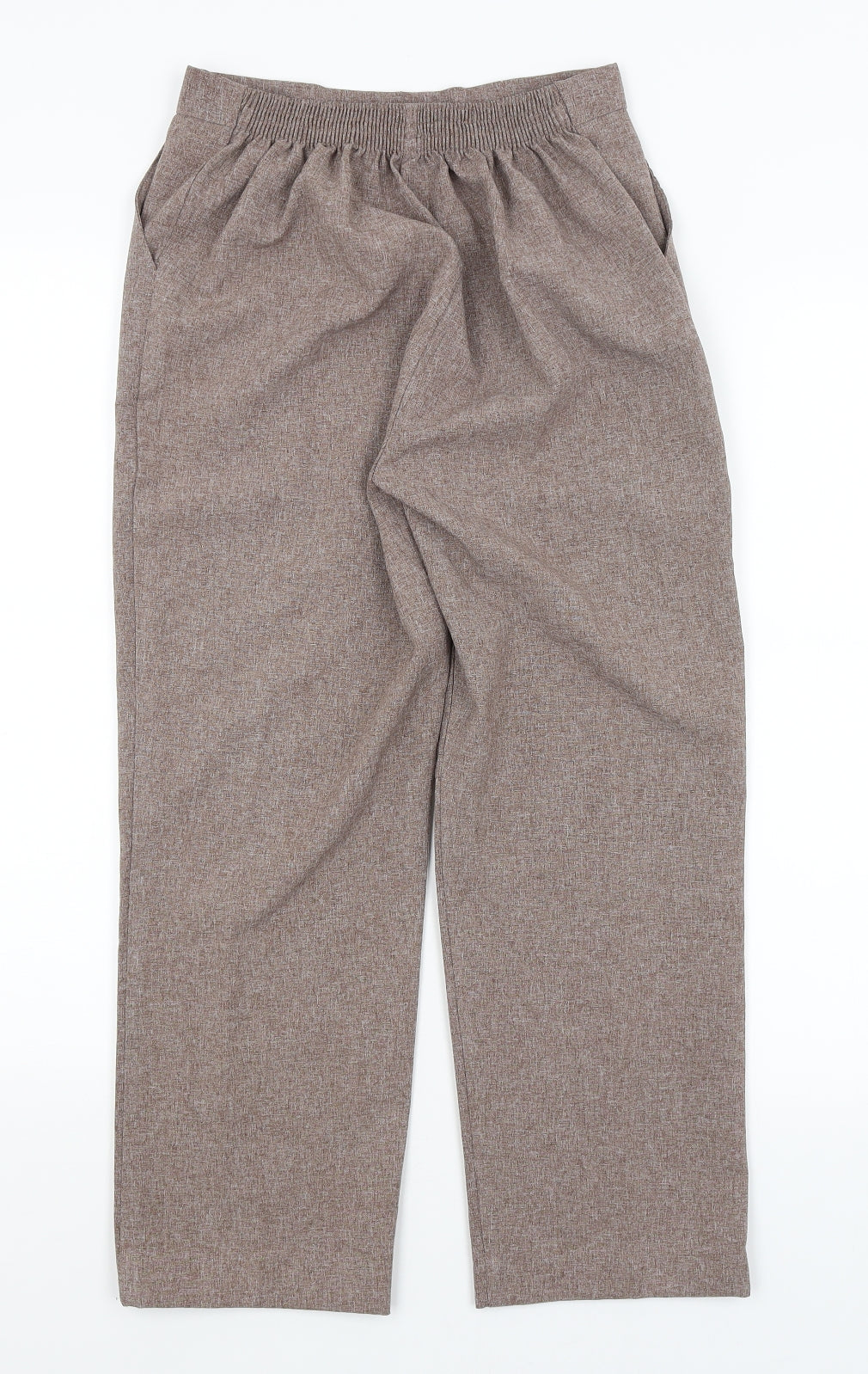 Emma Womens Brown   Dress Pants Trousers Size 10 L23 in