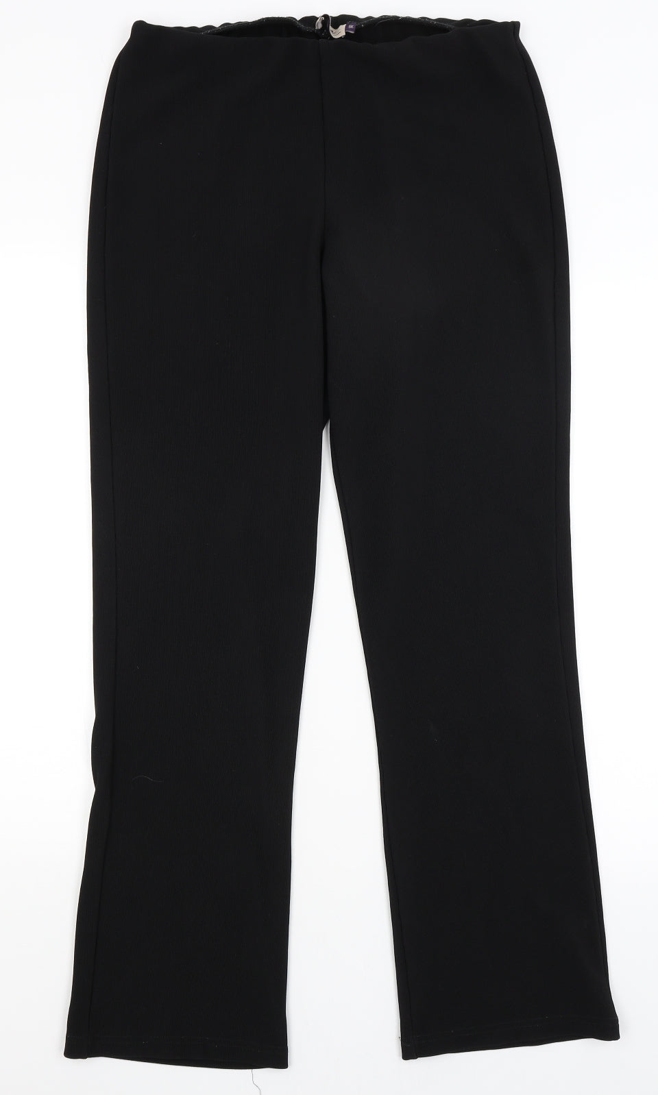 Arista Womens Black   Trousers  Size 14 L30 in