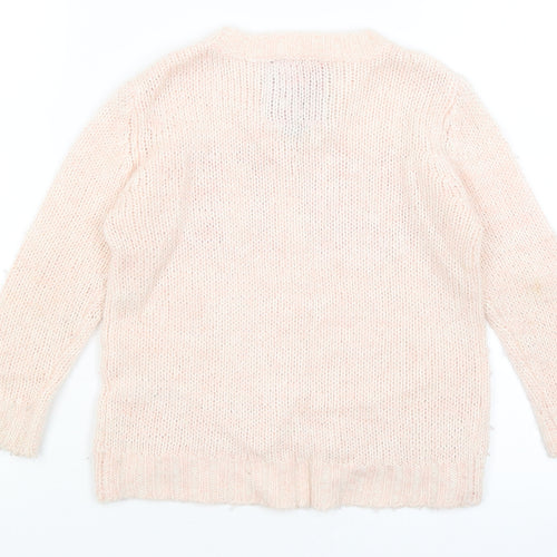 Sweet Millie Girls Pink   Pullover Jumper Size 5 Years  - Cute