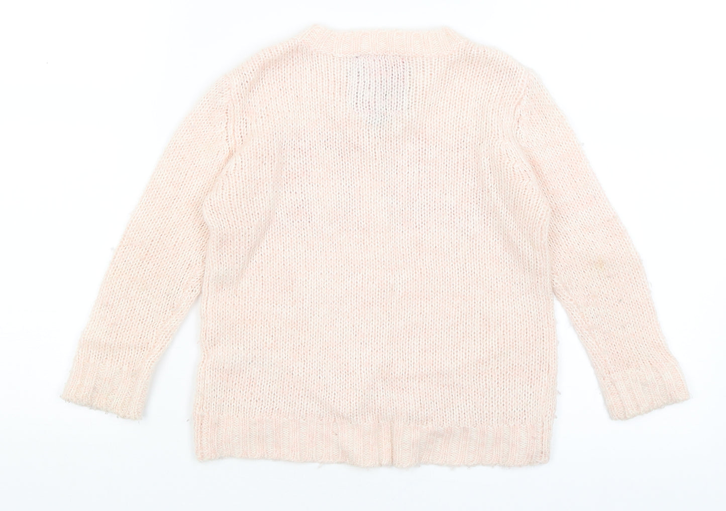 Sweet Millie Girls Pink   Pullover Jumper Size 5 Years  - Cute